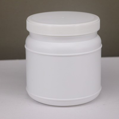 White Yellow Large Size Food Good Grade HDPE Powder Jar