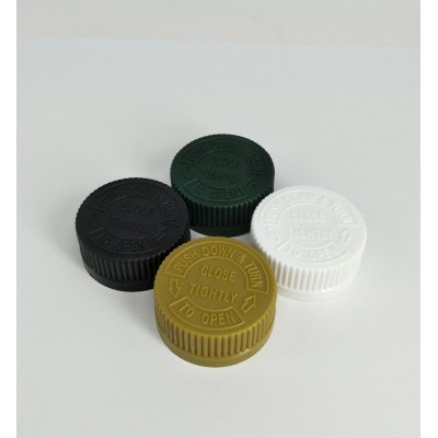 Plastic Childproof cap screw cap bottle closure