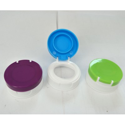 Colorful different size plastic bottle closure flip top cap screw top lid