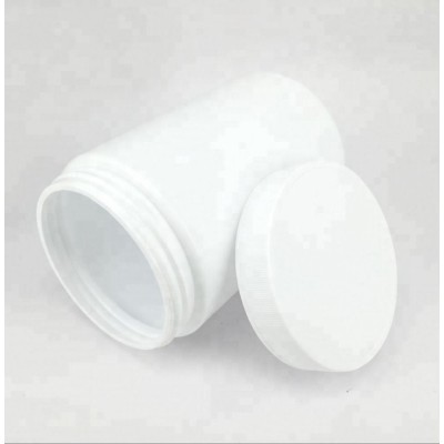 1000ml HDPE plastic round powder bottle printing supported