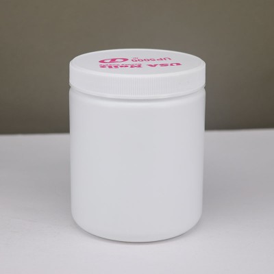 Acrylic Nail Powder HDPE White Jar with Custom Logo