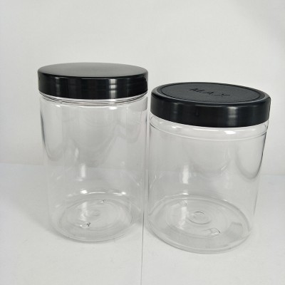 Clear PET Acrylic Nail Powder Jar Factory Outlet